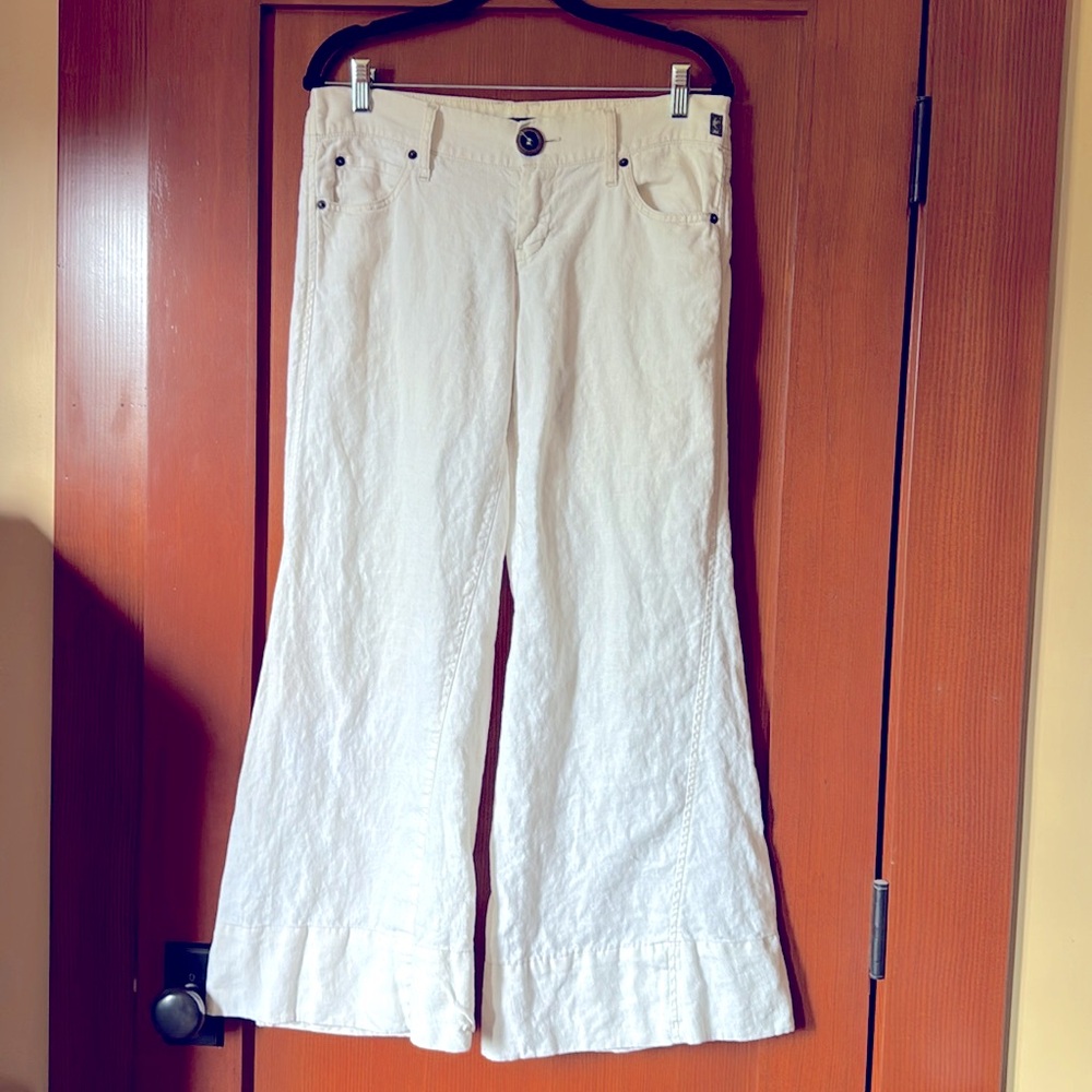 Anthropologie linen pant